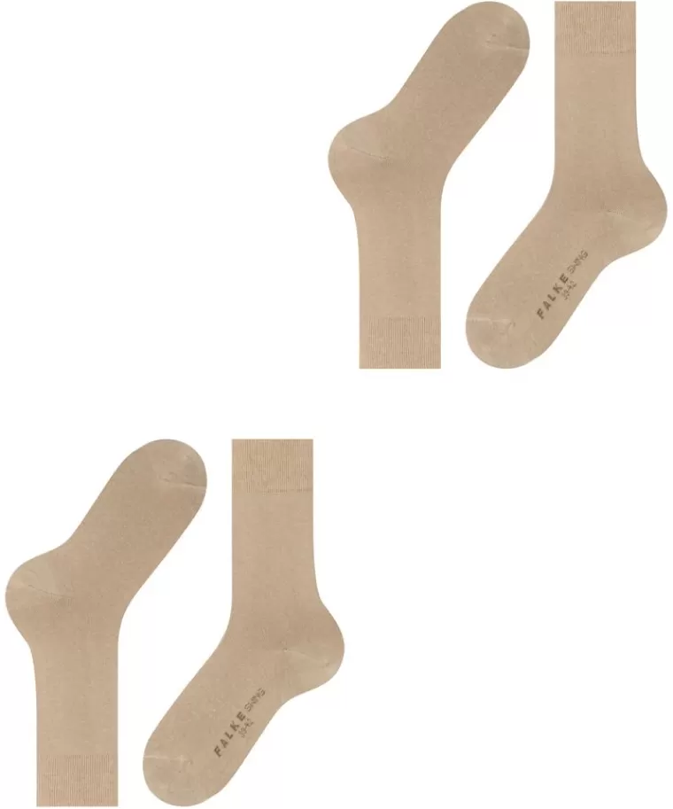 Profuomo 2-Pack Falke swing sokken Beige Cheap