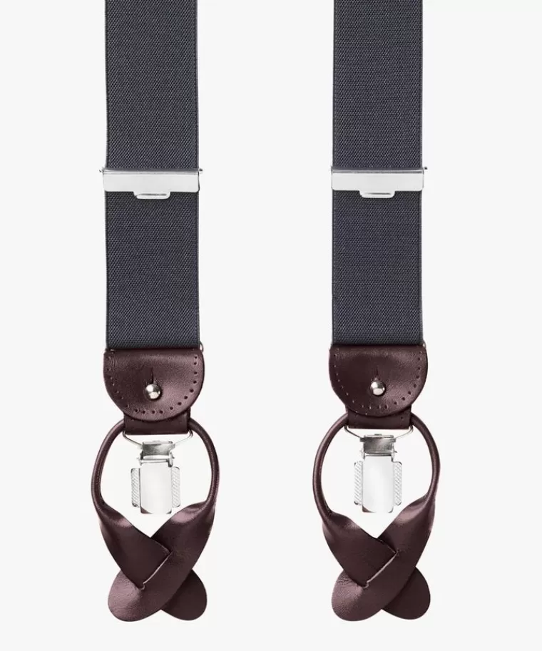 Profuomo Anthra bretels Antraciet New