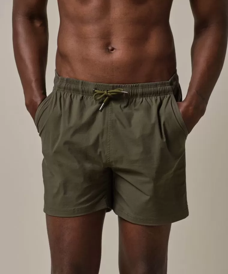 Profuomo zwembroek stretch Army Flash Sale