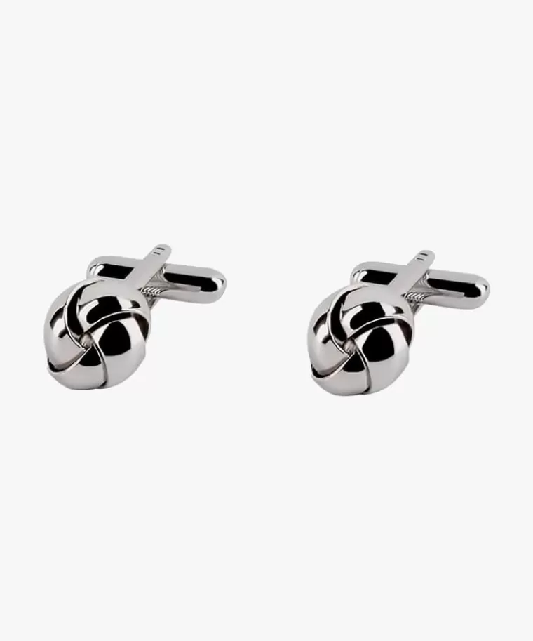 Profuomo Bachelor knot manchetknopen Zilver Hot