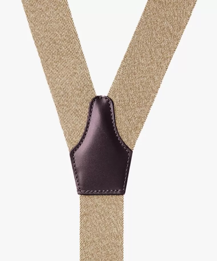 Profuomo bretels Beige Discount