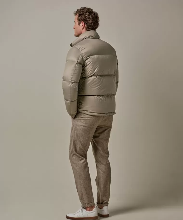 Profuomo duck down bomber Beige Cheap