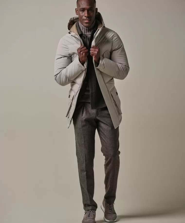 Profuomo duck down parka Beige Cheap