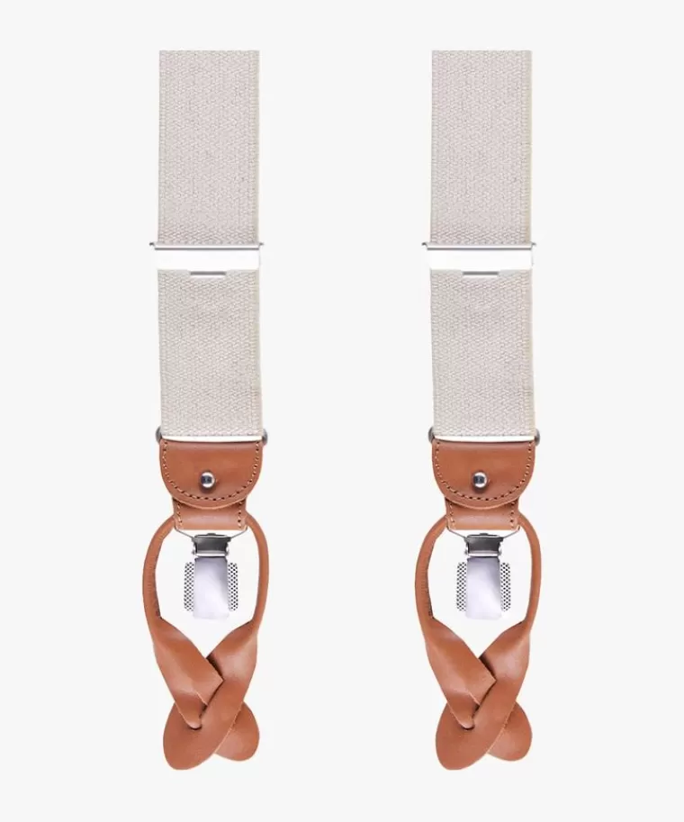 Profuomo informele bretels Beige Outlet