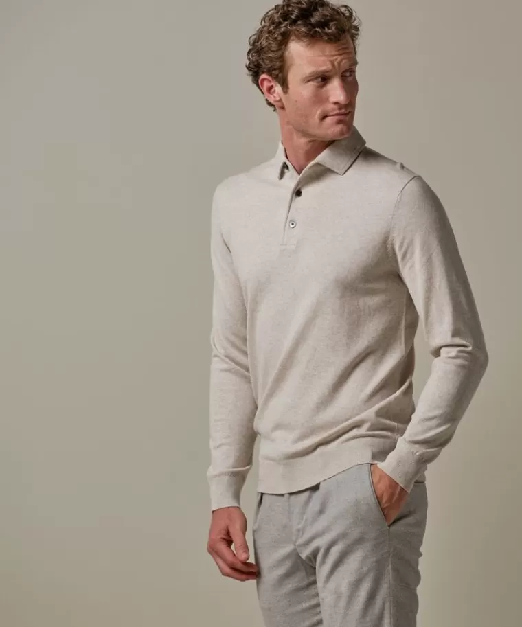 Profuomo luxury basic one piece polo Beige Hot