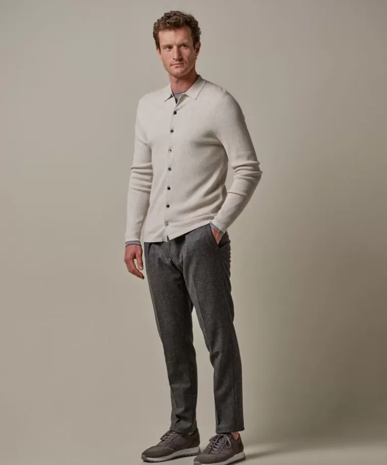 Profuomo luxury basic polo Beige Best