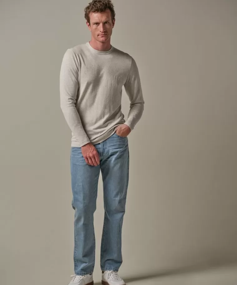 Profuomo luxury basic t-shirt Beige Clearance