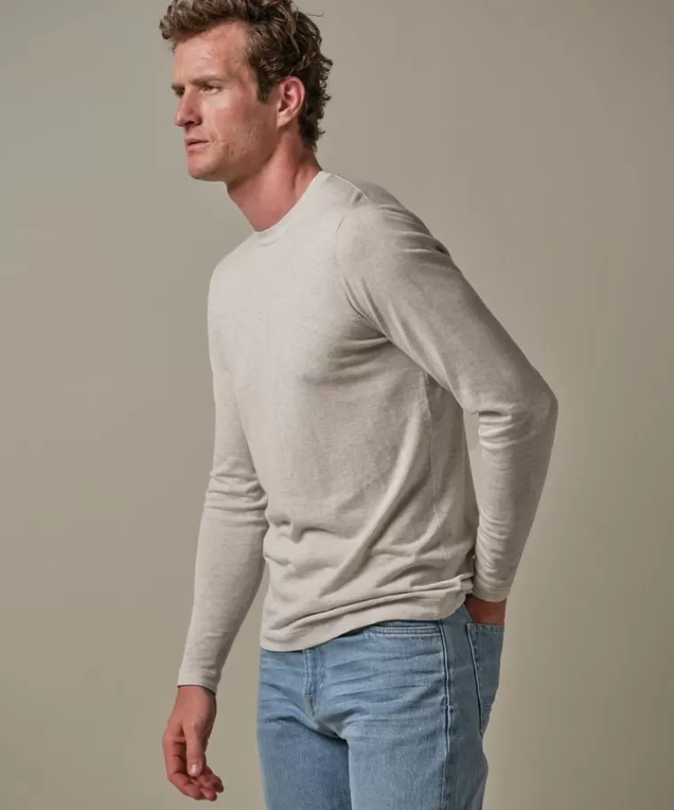 Profuomo luxury basic t-shirt Beige Clearance