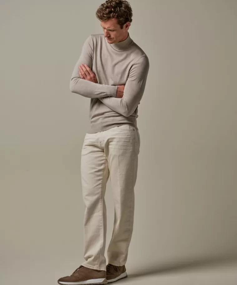 Profuomo merino mockneck Beige Best Sale