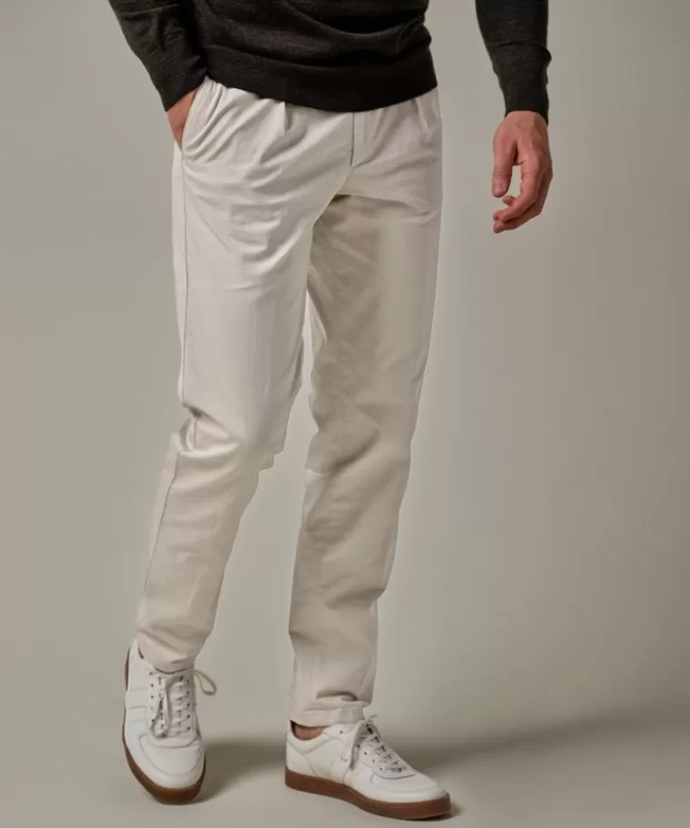 Profuomo Beige relaxed fit chino Zand Shop