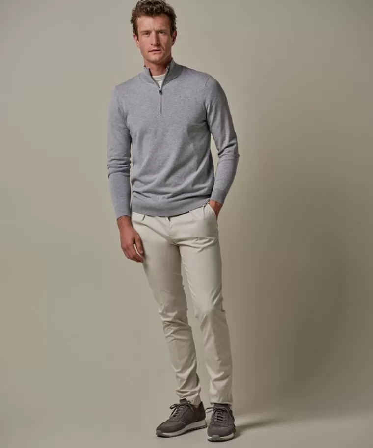 Profuomo Beige sportcord chino Zand Discount