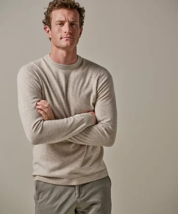 Profuomo wol mix crewneck Beige Online