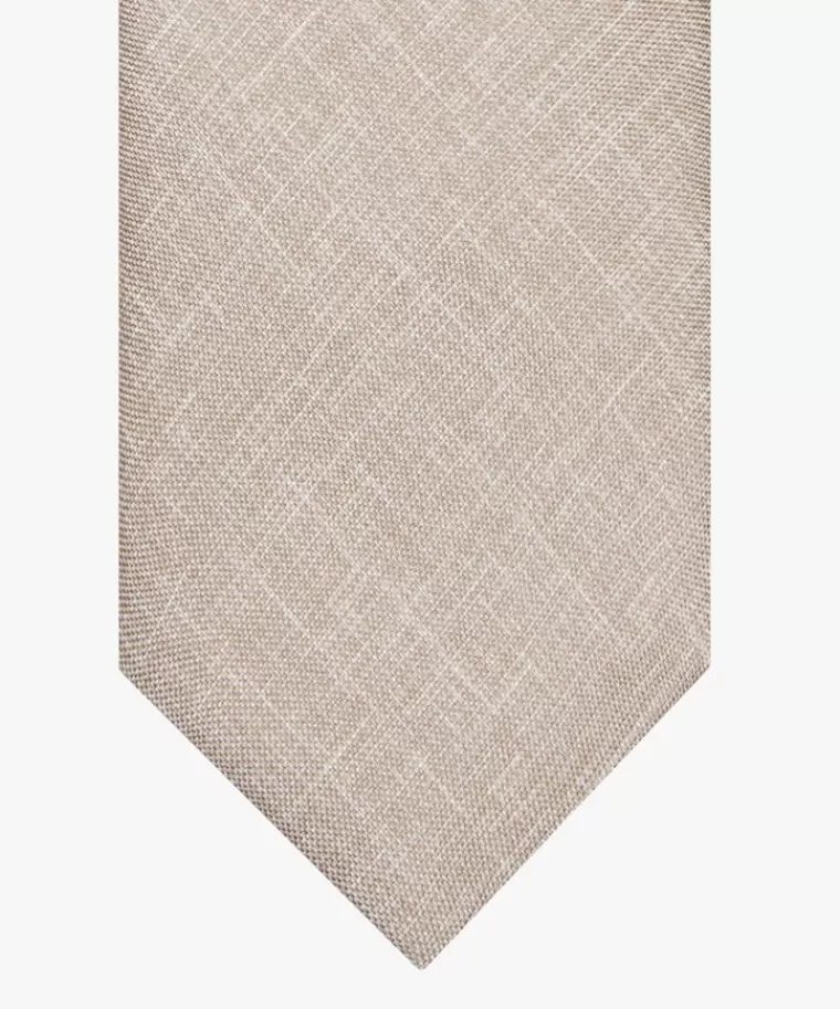 Profuomo Beige zijden print das Lichtbeige Online