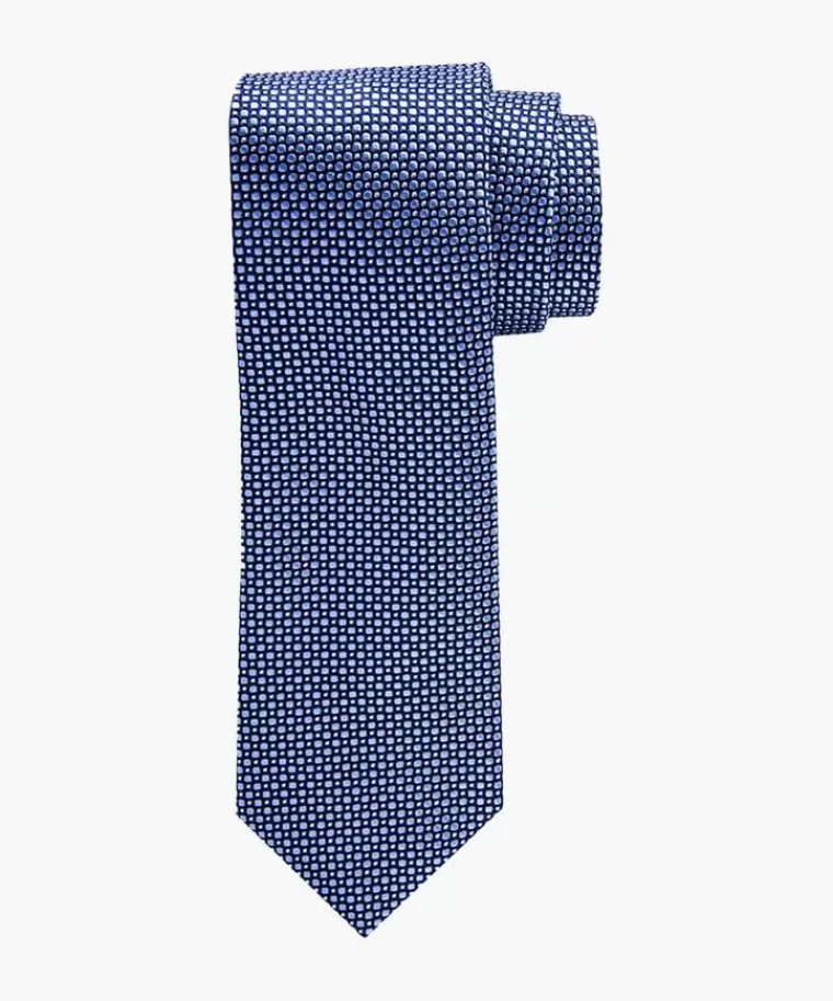 Profuomo zijden das Blauw Online