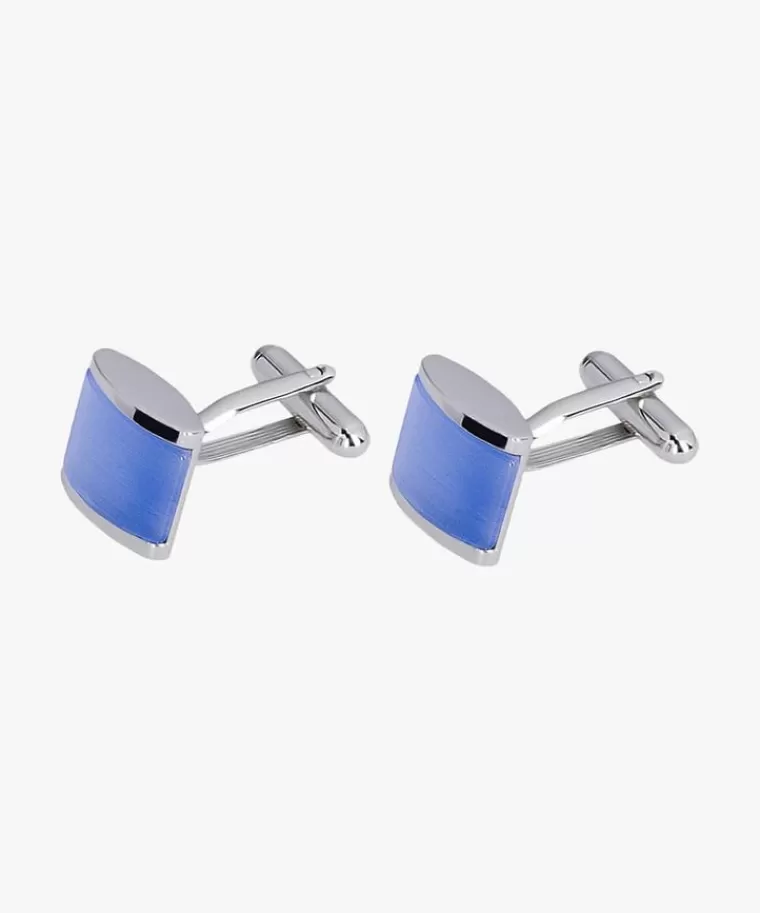 Profuomo e cat's eye manchetknopen Blauw Shop