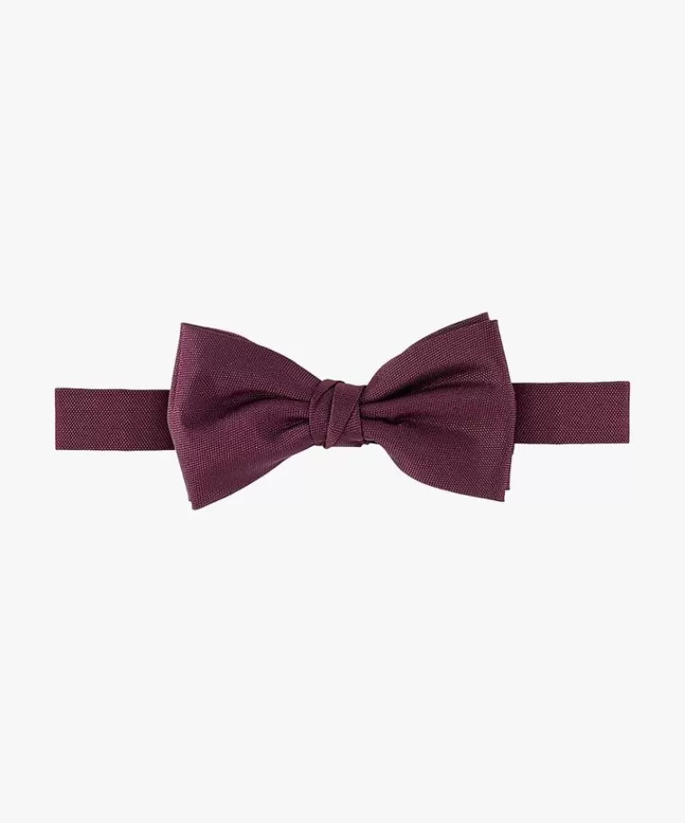 Profuomo Bordeaux oxford zijden strik Wijnrood Cheap