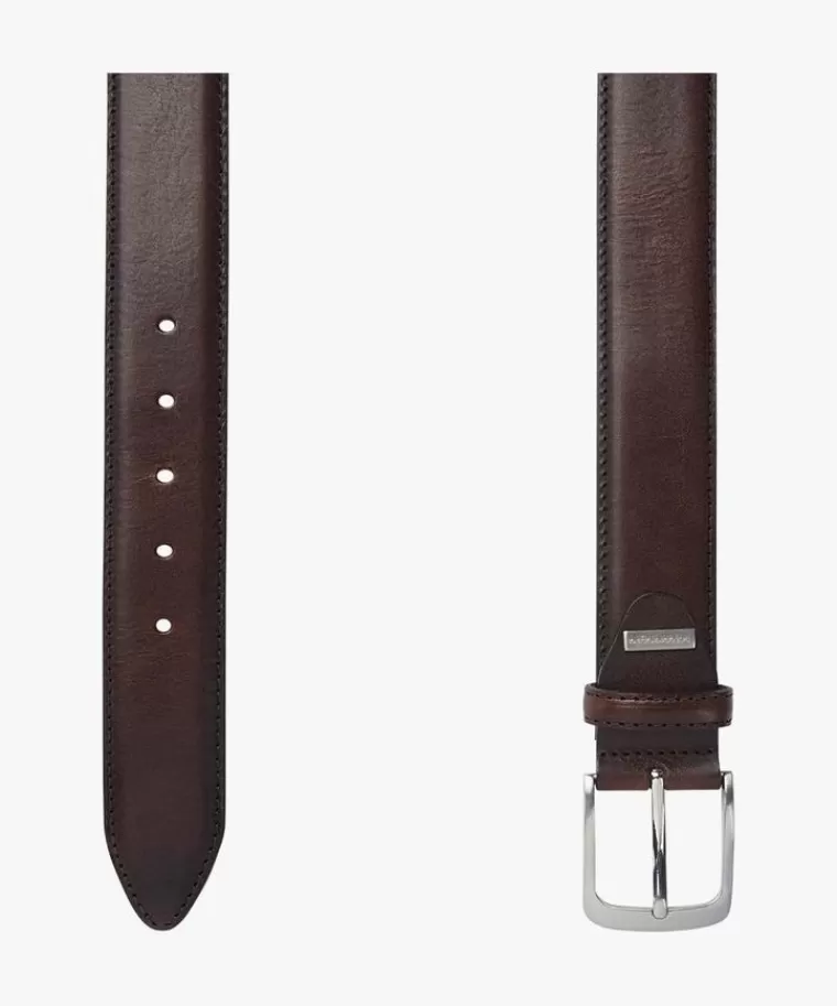 Profuomo hand gepoetste riem Bruin Cheap