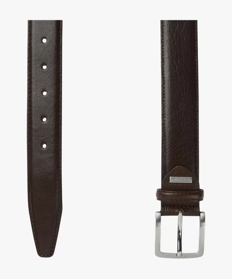Profuomo kalfslederen riem Bruin Outlet