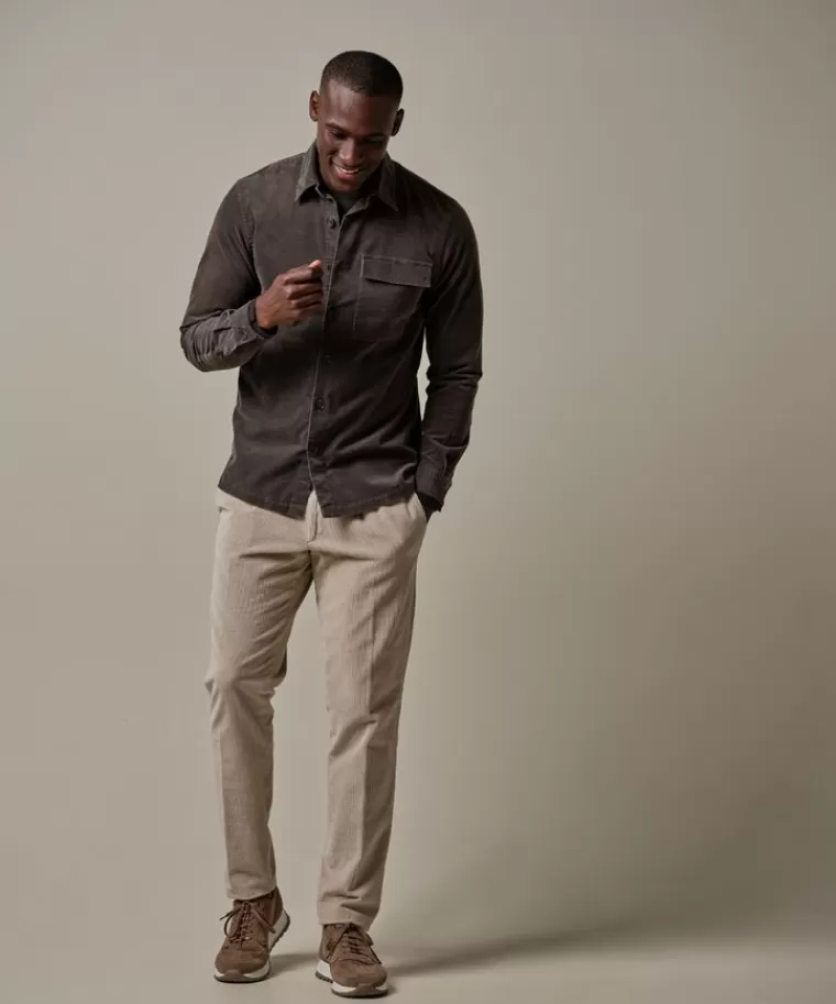 Profuomo e corduroy overshirt Bruin Fashion