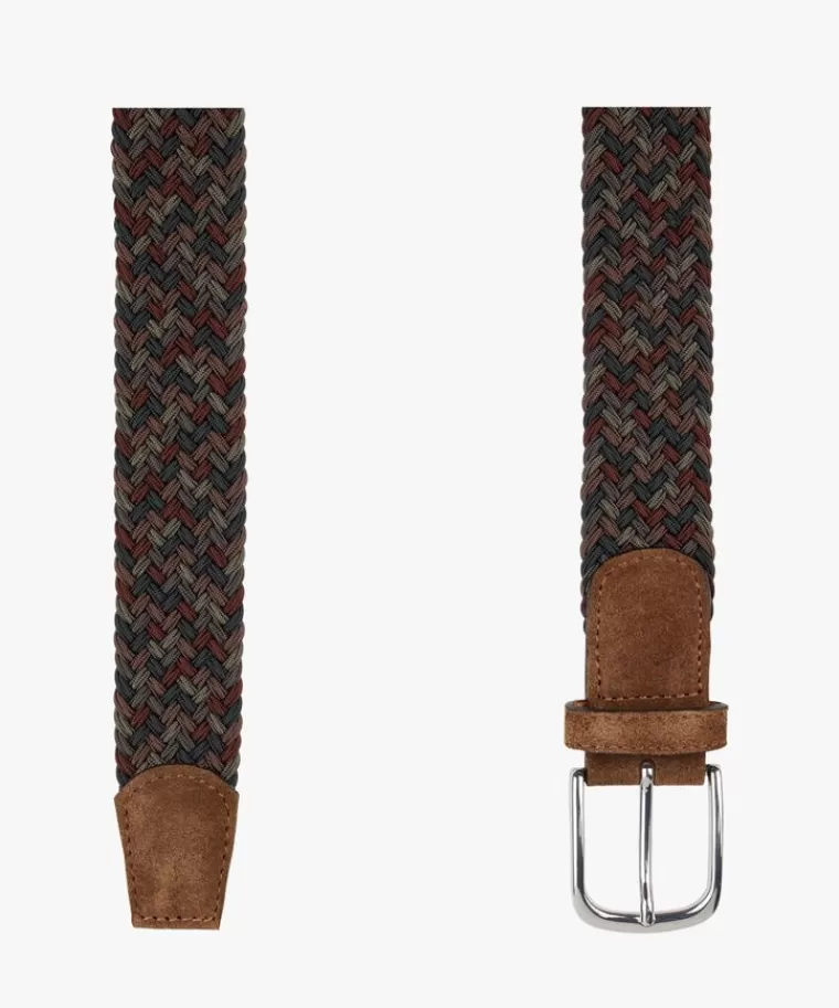 Profuomo e elastische riem Bruin Flash Sale