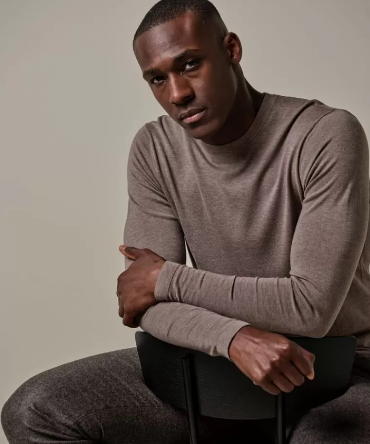 Profuomo e luxury basic t-shirt Bruin Shop