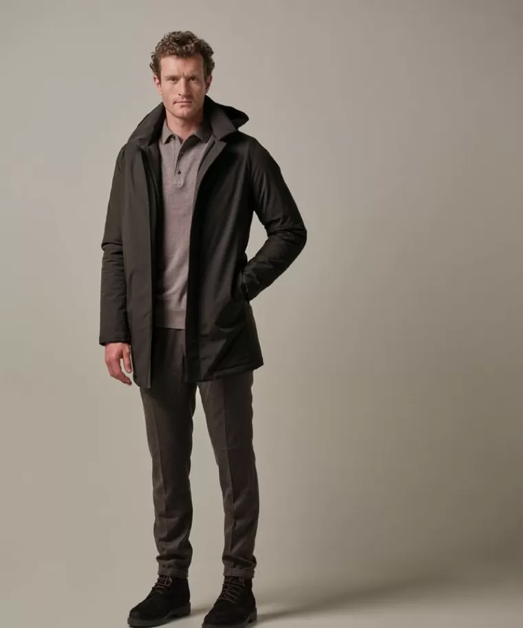 Profuomo Bruine magnet jas DonkerBruin Sale