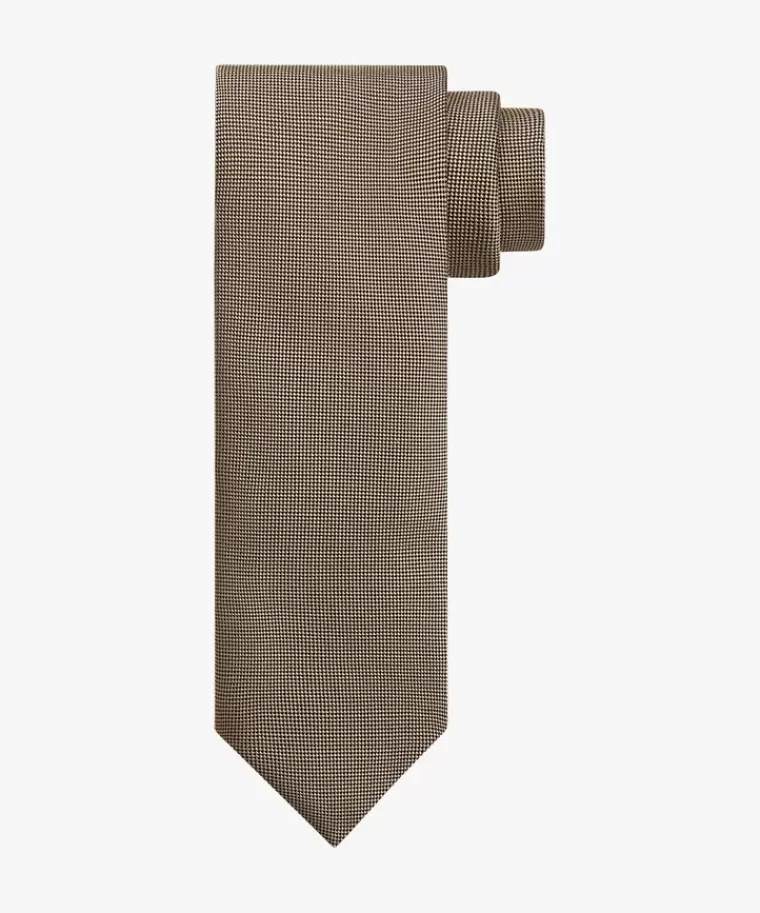 Profuomo oxford zijden das Camel Discount