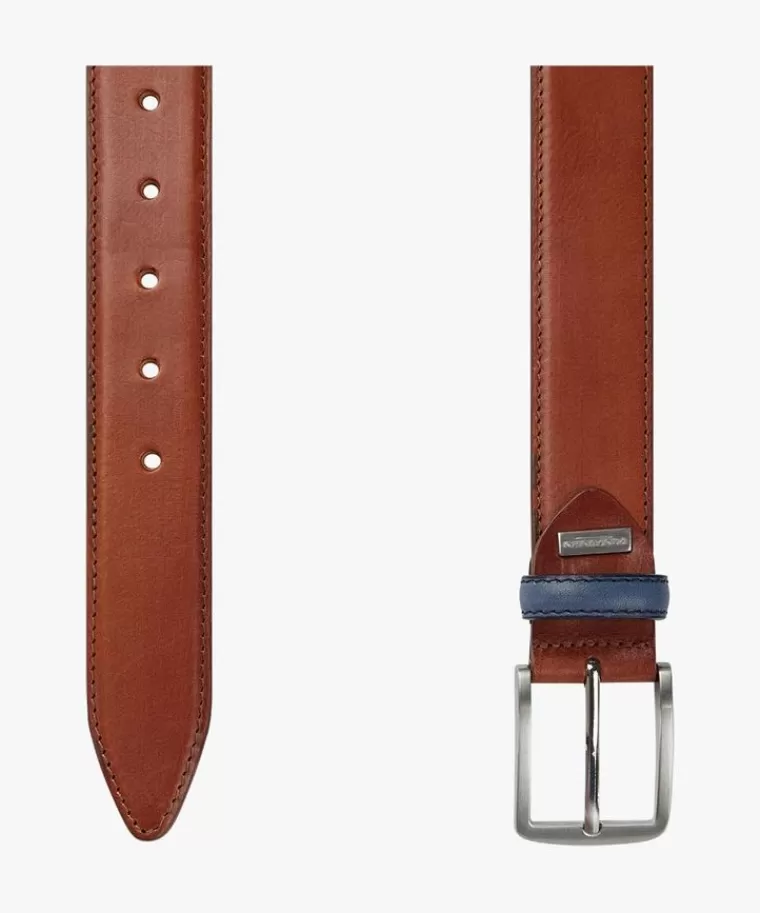Profuomo contrast loop riem Cognac Outlet