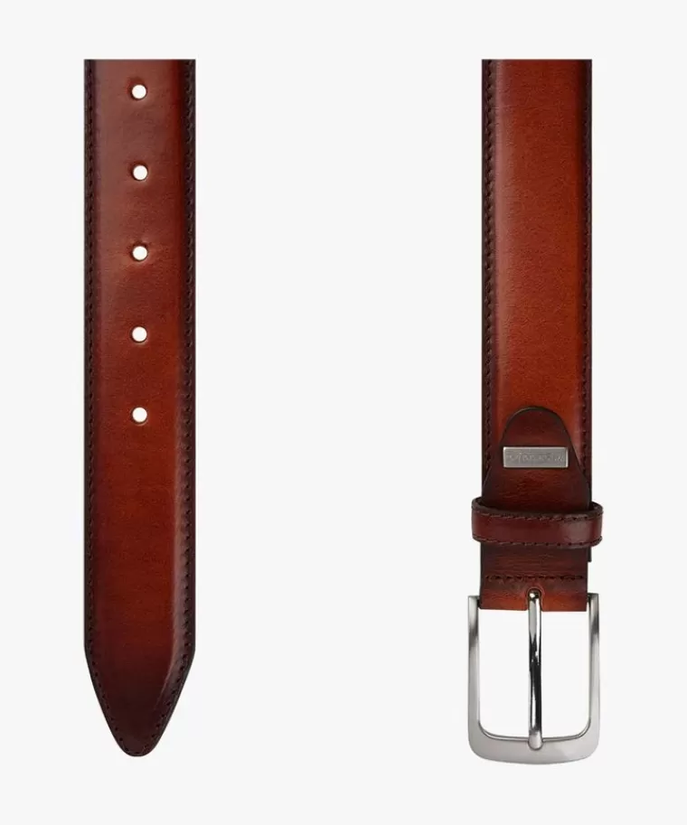 Profuomo hand gepoetste riem Cognac Outlet