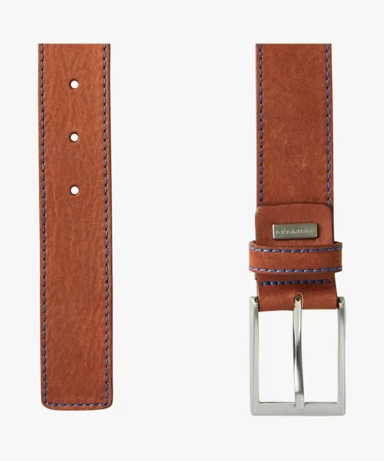 Profuomo lederen riem Cognac Hot