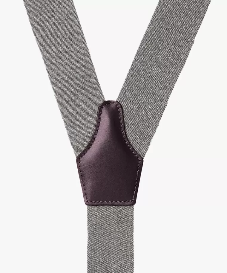 Profuomo Grijze bretels Grijs Cheap