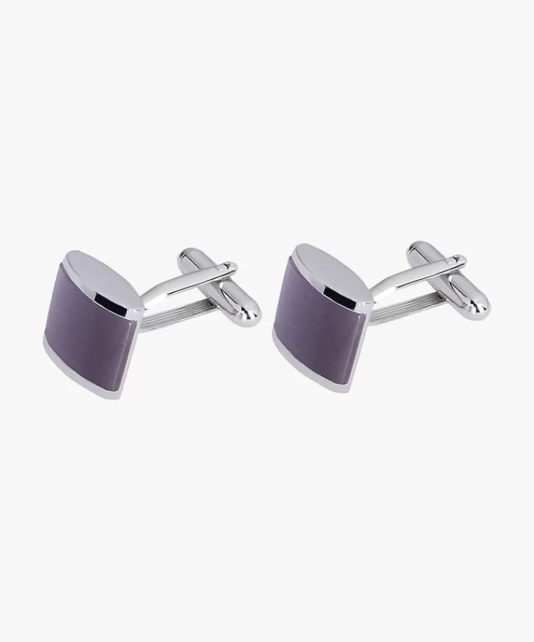Profuomo Grijze cat's eye manchetknopen Grijs New