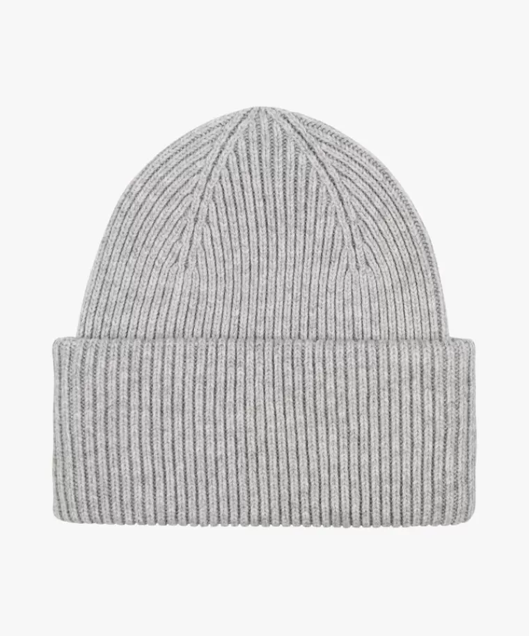 Profuomo Grijze wol knitted muts Grijs Best Sale