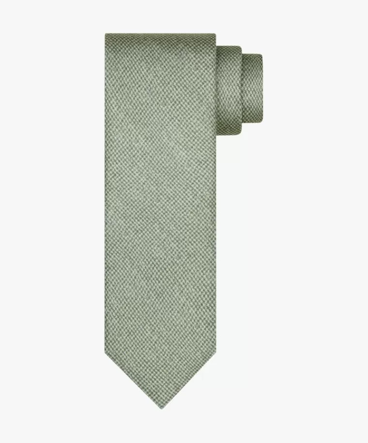Profuomo e zijden print das Groen Best Sale