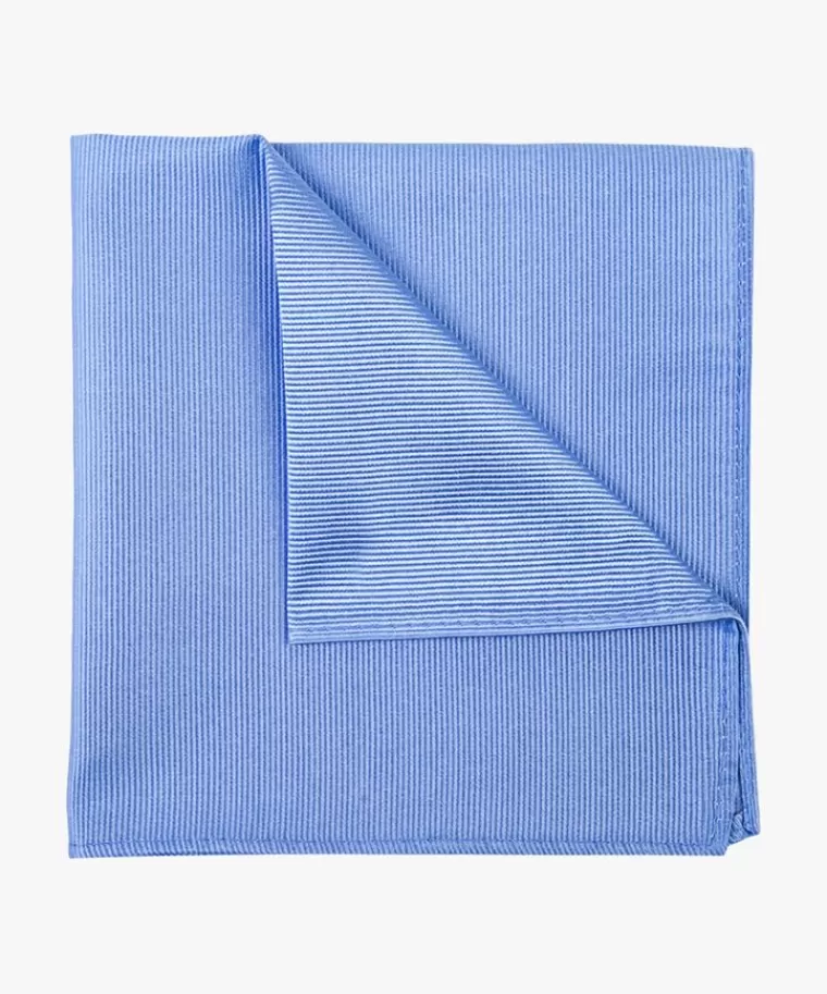 Profuomo Licht uni zijden pochet Blauw Online
