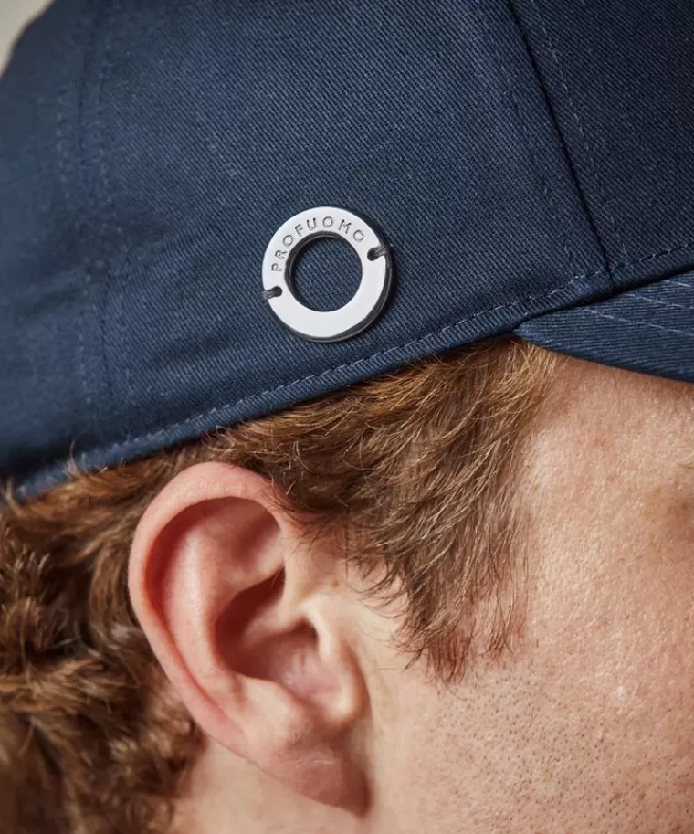 Profuomo baseball cap Navy Online