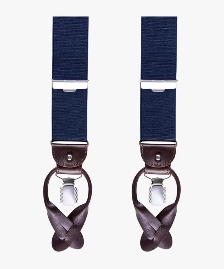 Profuomo bretels Navy Shop