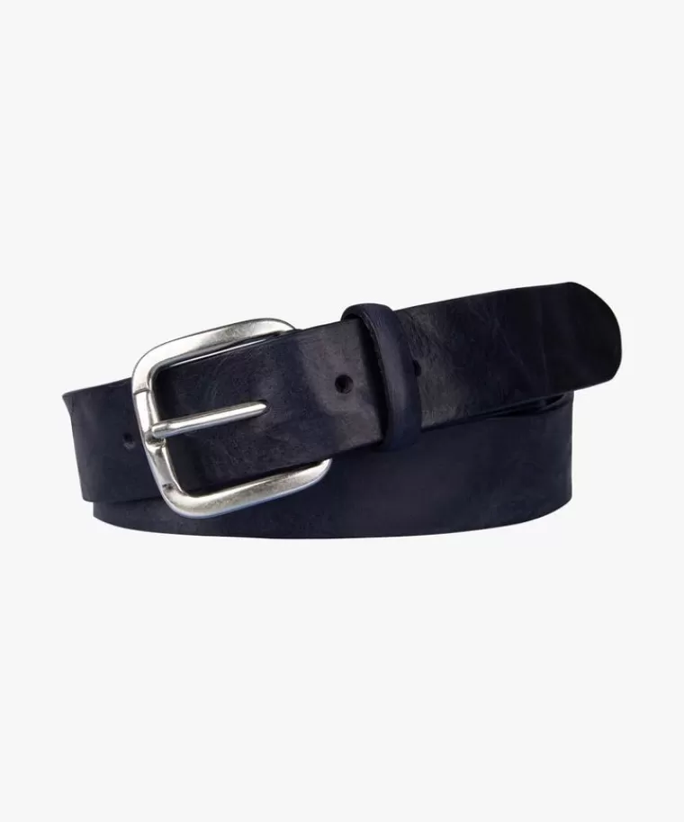 Profuomo casual riem Navy Clearance