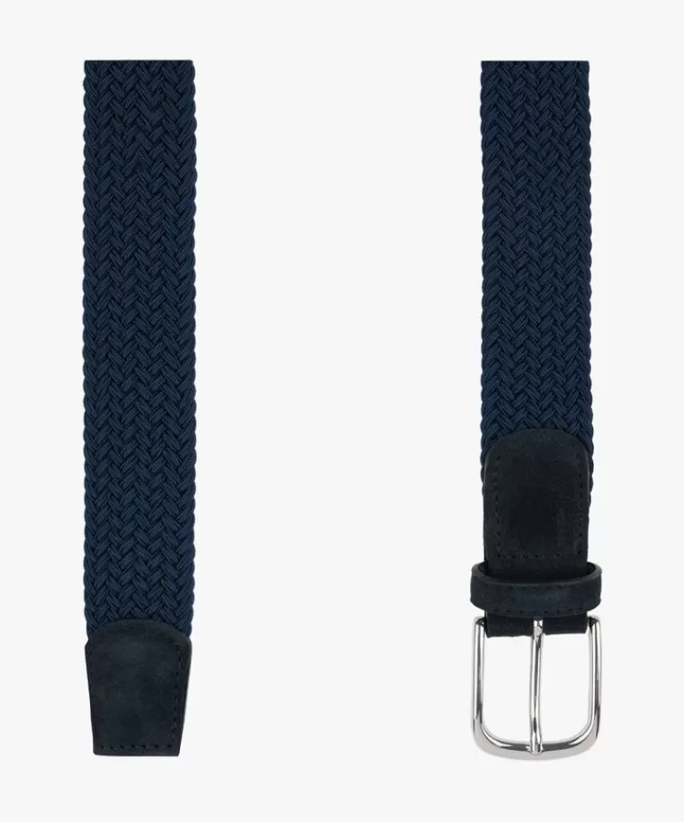 Profuomo elastische riem Navy Store