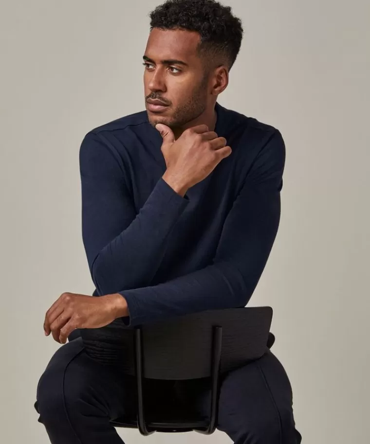 Profuomo longsleeve t-shirt Navy Sale