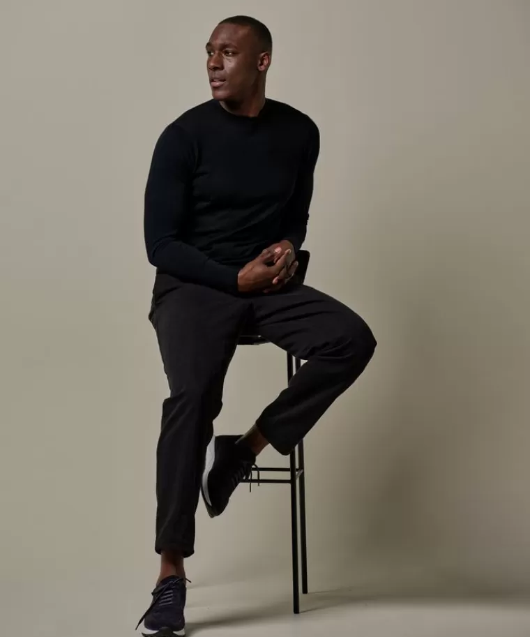 Profuomo luxury basic t-shirt Navy Hot