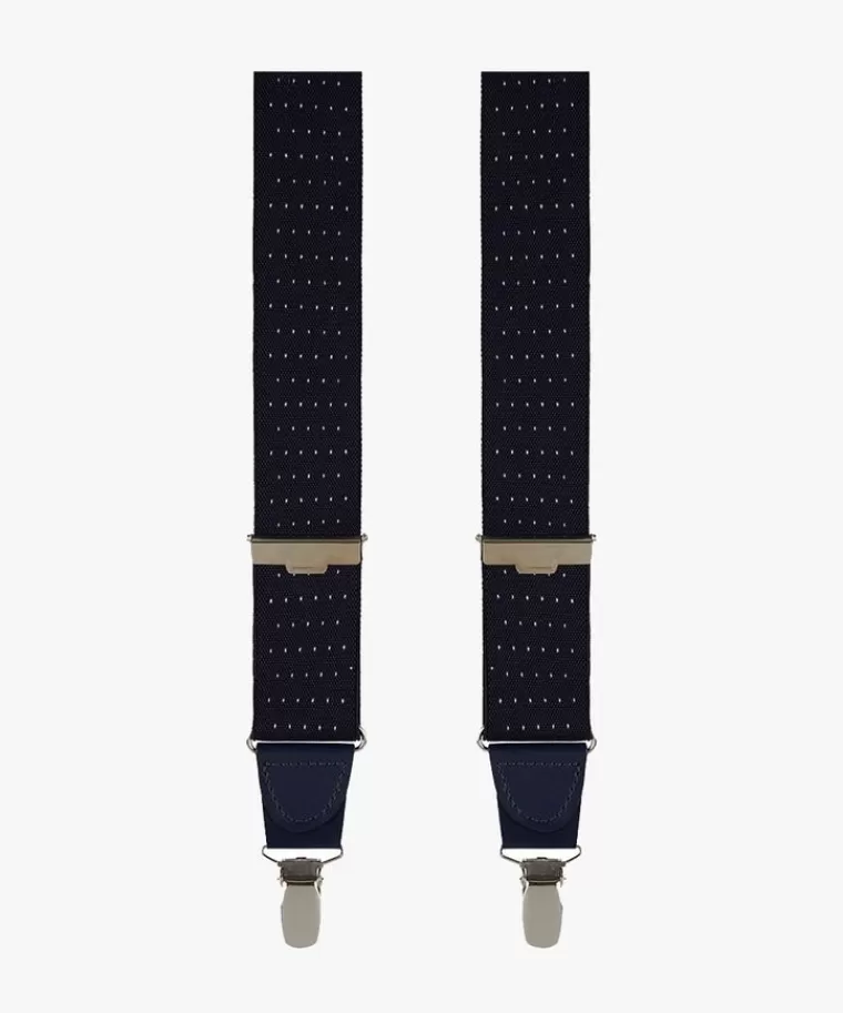 Profuomo pindot bretels Navy Best Sale