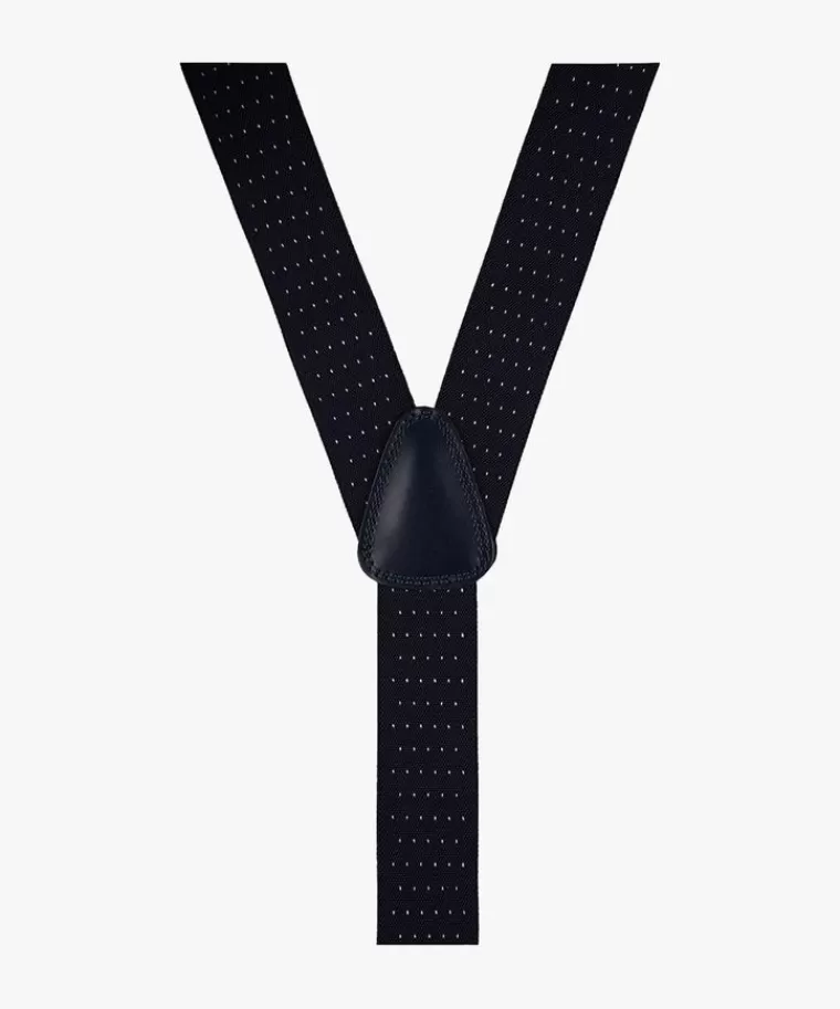 Profuomo pindot bretels Navy Best Sale