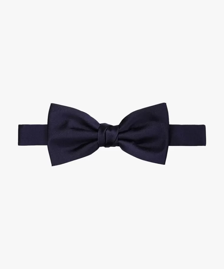 Profuomo satijnen strik Navy Discount