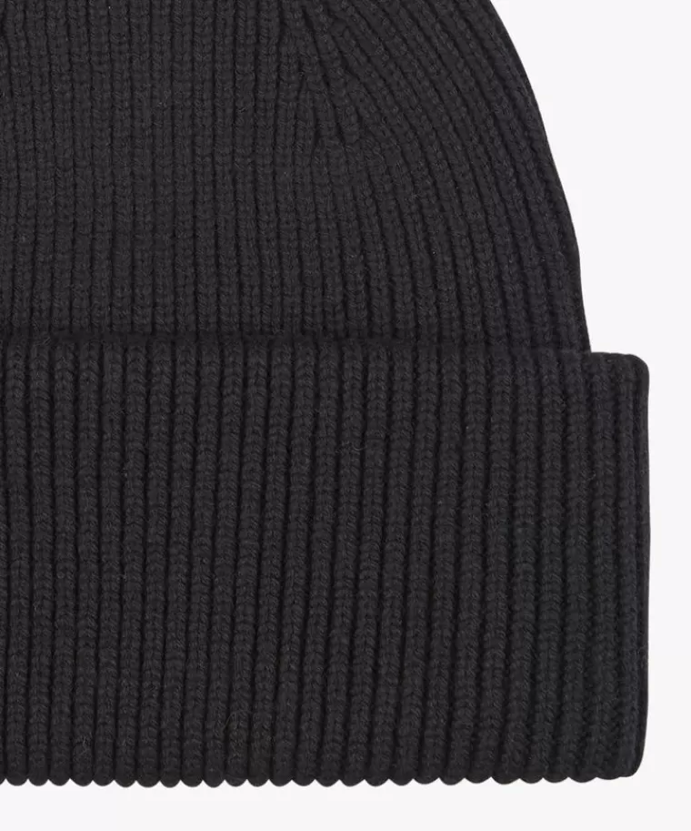 Profuomo wol knitted muts Navy Best Sale
