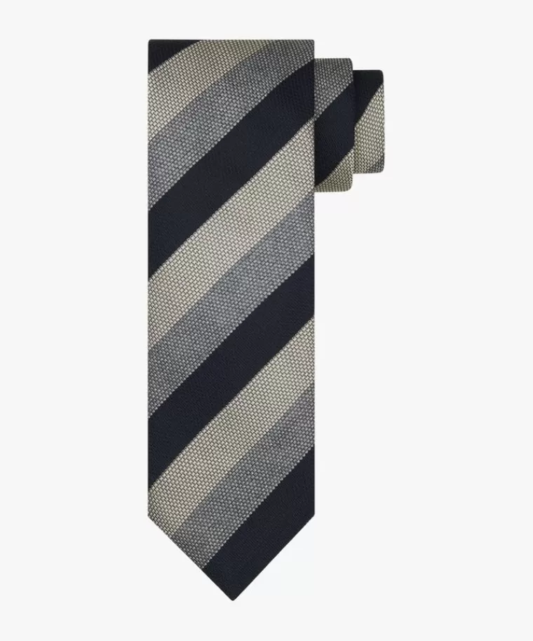 Profuomo zijden das Navy Best