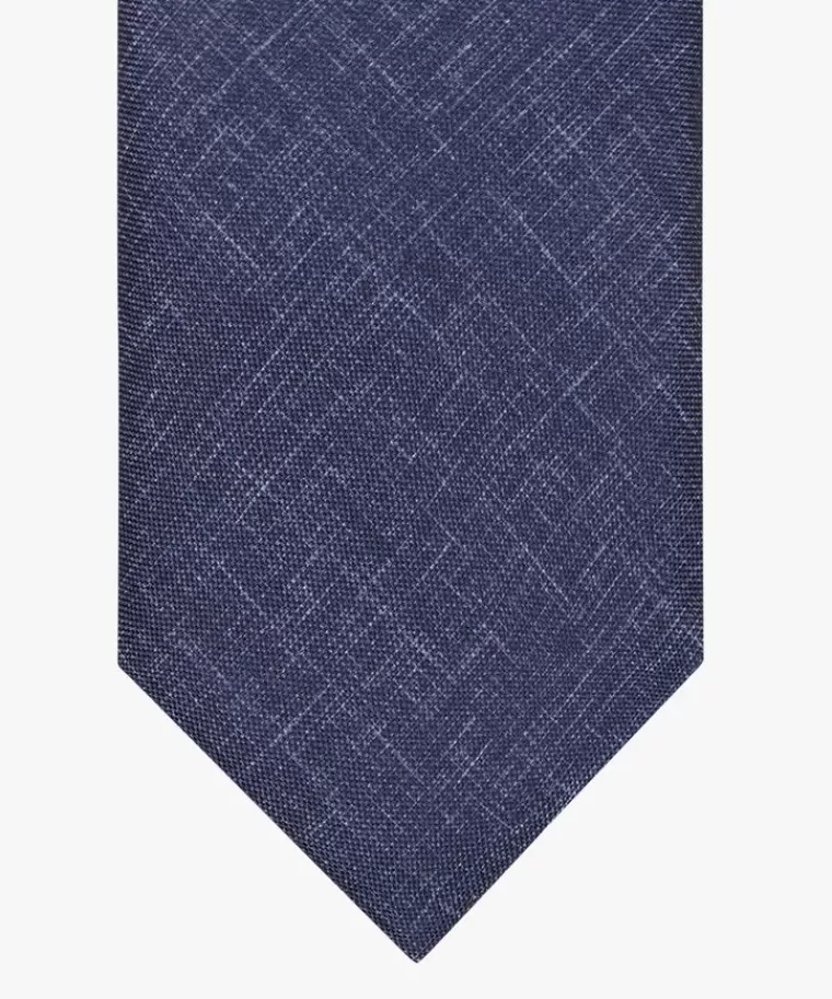 Profuomo zijden print das Navy Best Sale