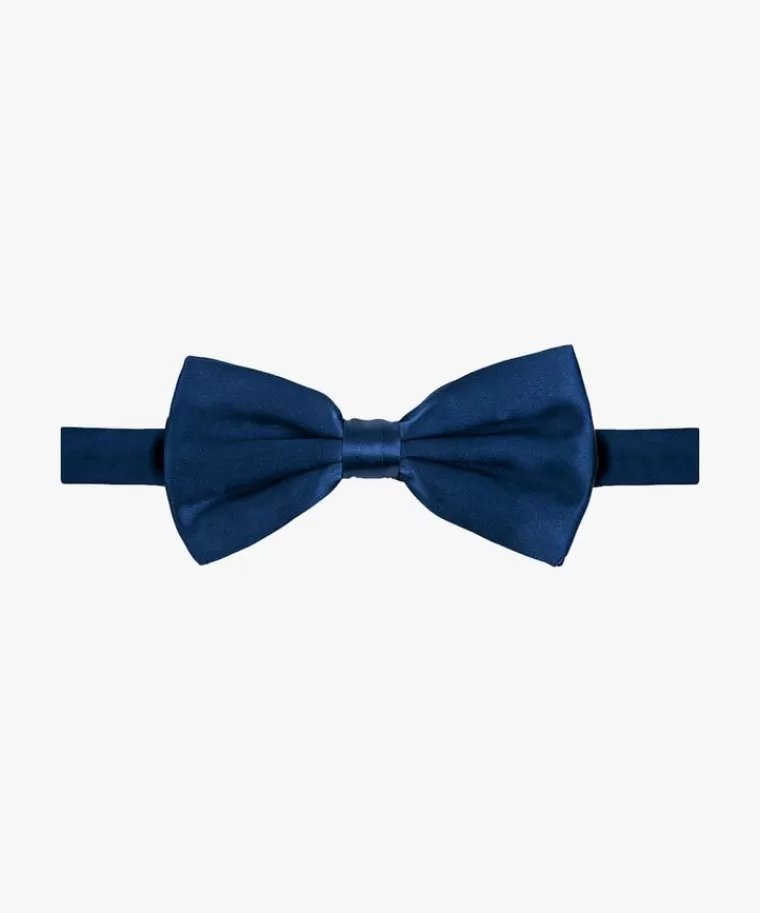 Profuomo zijden satijnen strik Navy Cheap