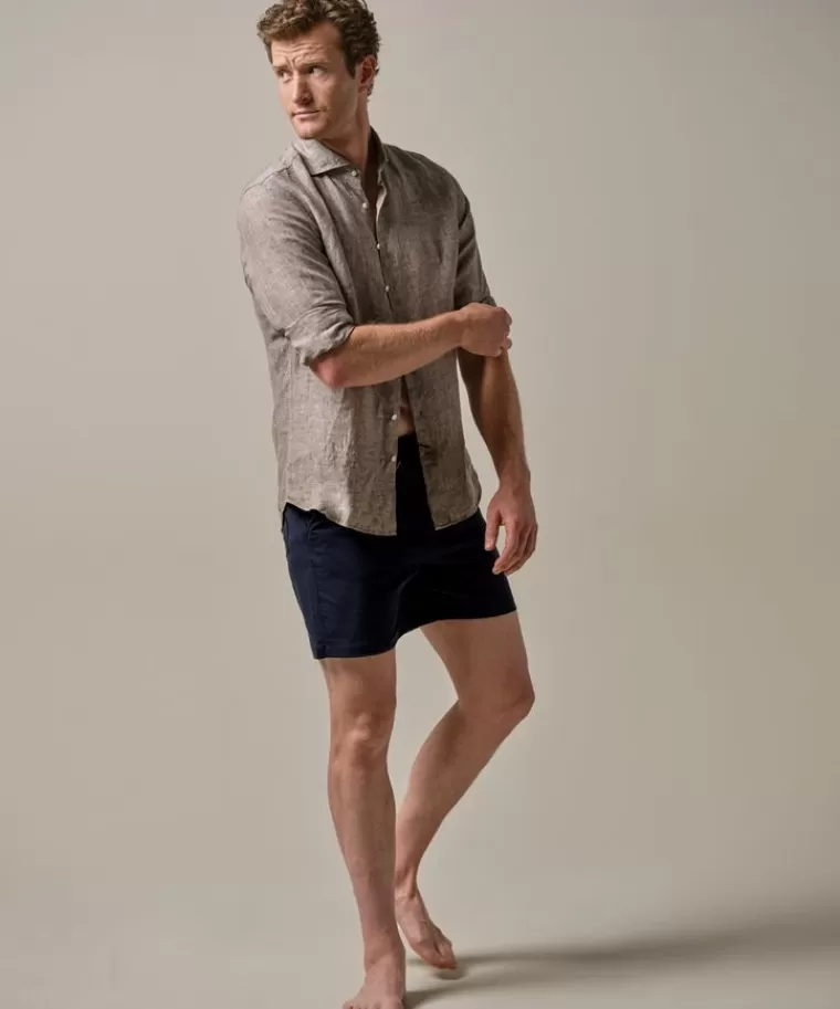 Profuomo zwembroek stretch Navy Online