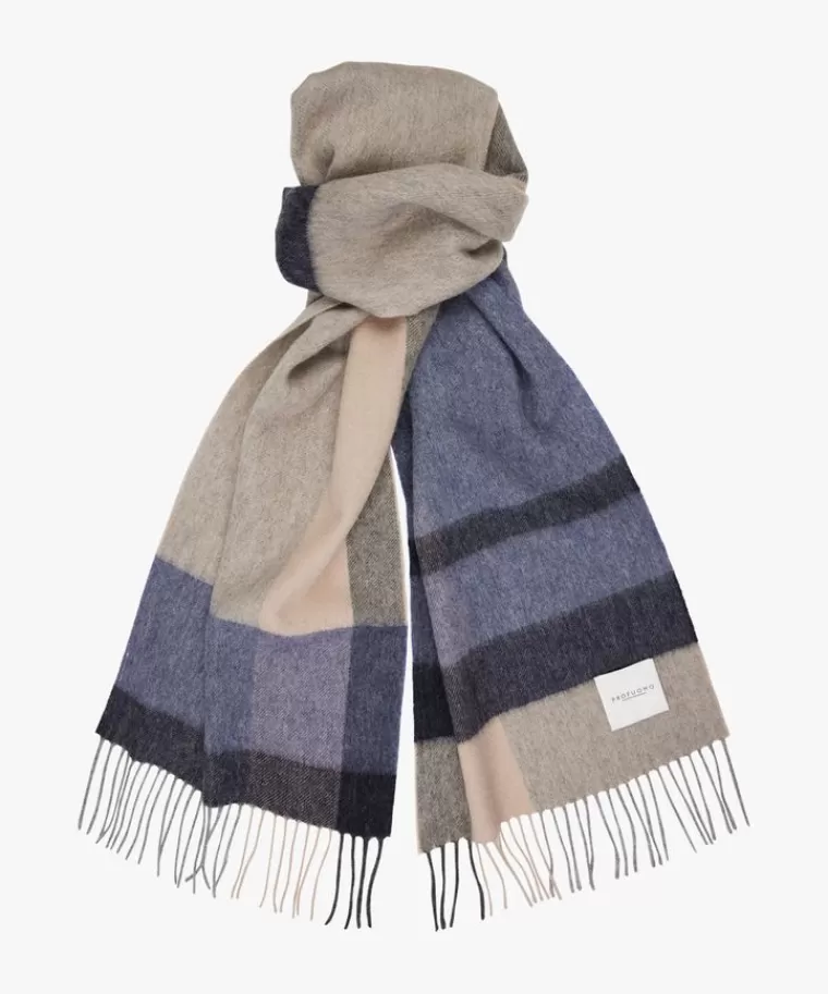 Profuomo Off white lamswollen sjaal Off-white Cheap
